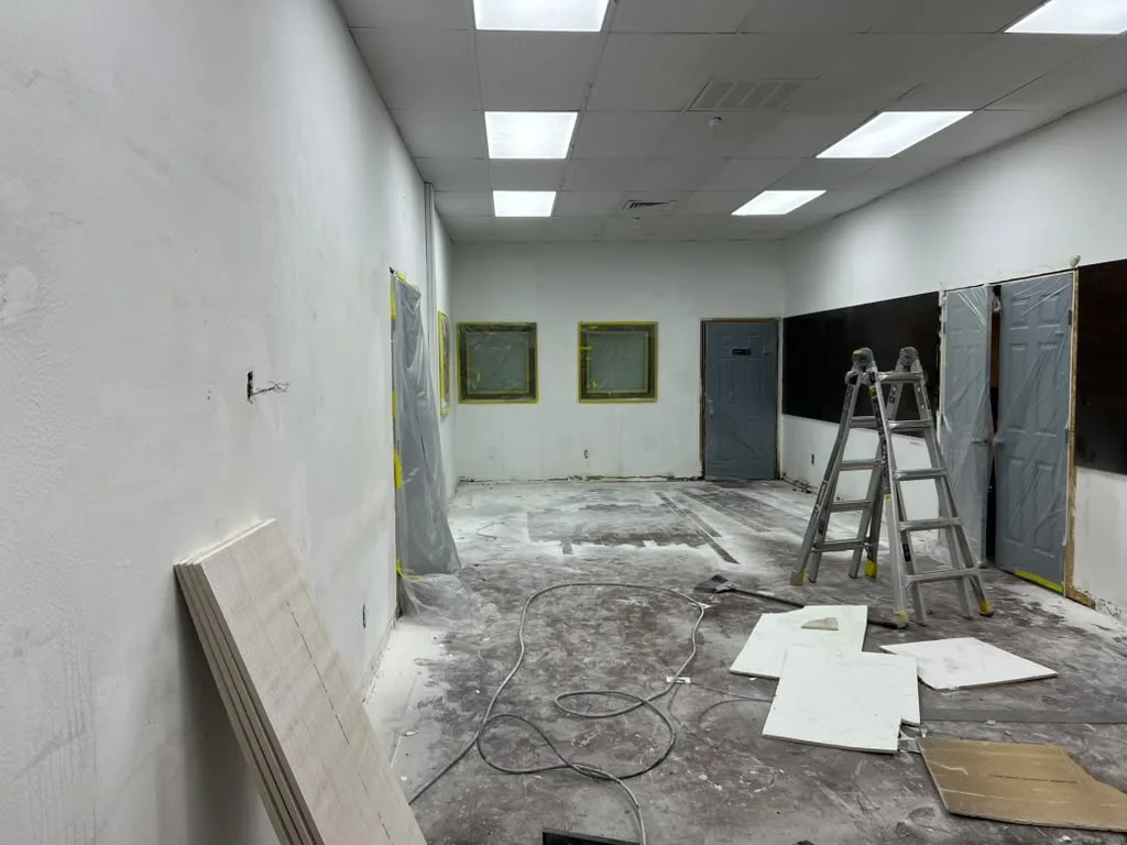Before: Interior Renovations: Dallas office suite renovation, Dallas