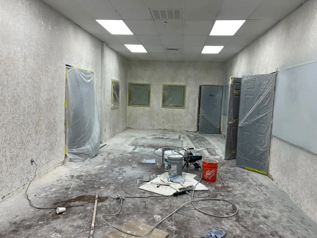 Before: Interior Renovations: Dallas office suite renovation, Dallas
