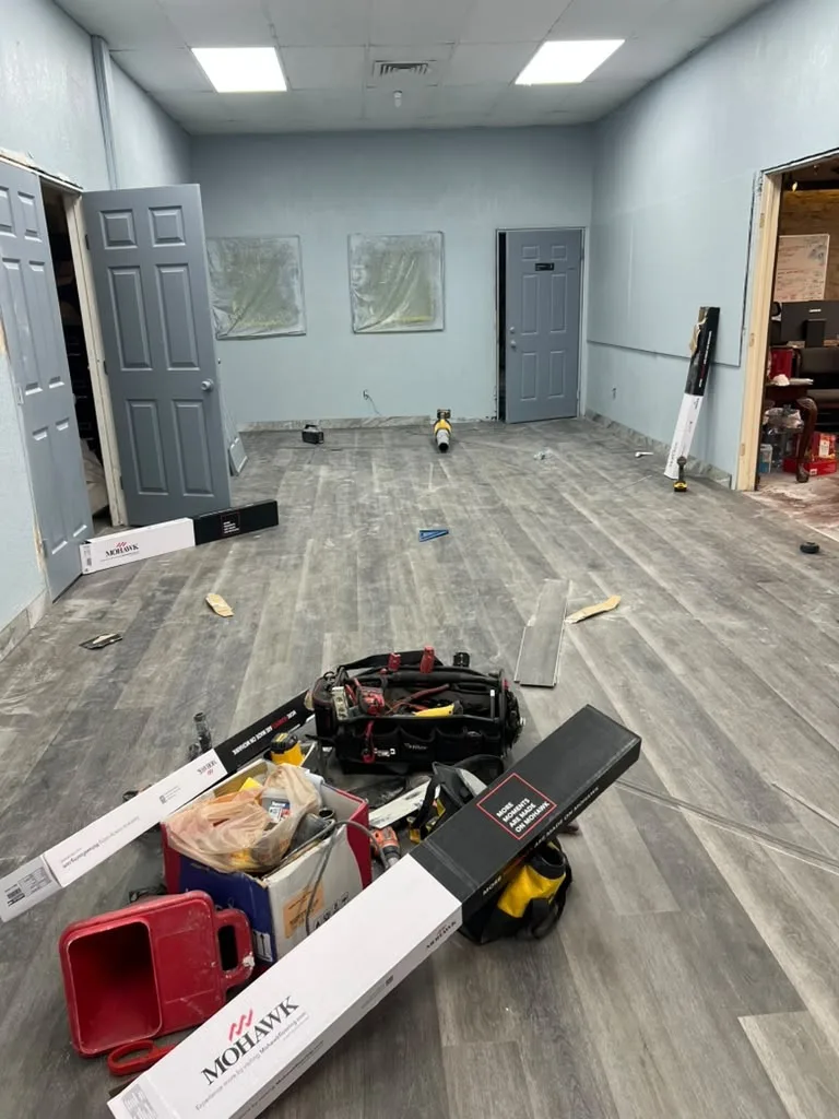 After: Interior Renovations: Dallas office suite renovation, Dallas